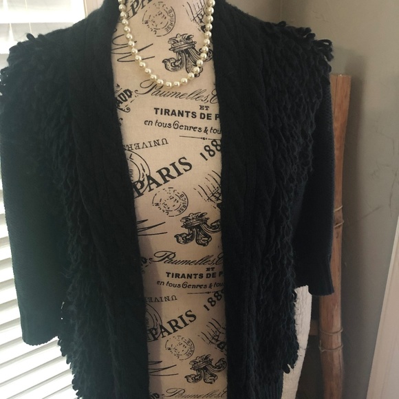 Claudia D Sweaters - Claudia D Cardigan Black Sweater